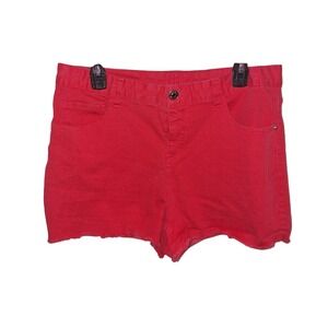 Justice Pink Junior Size 22 Plus‎ Denim Cutoff Jean Shorts Summer Lake Beach